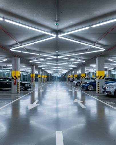 Spacious Car Parking